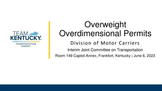 Kentucky Overweight Permits and DMC Contact Information