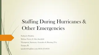 Staffing During Hurricanes & Other Emergencies in Florida