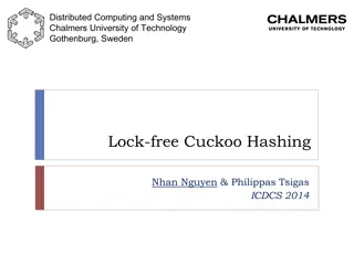 Lock-free Cuckoo Hashing