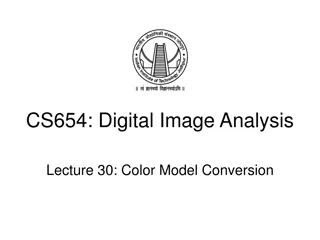 CS654: Digital Image Analysis