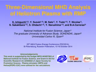 Three-Dimensional MHD Analysis of Heliotron Plasma with RMP