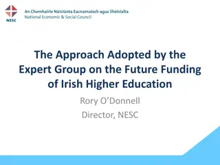 Expert Group's Role in Future Funding of Irish Higher Education