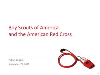 Boy Scouts of America and American Red Cross Agreement