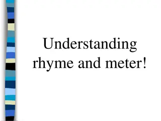 Master Rhyme and Meter Basics!