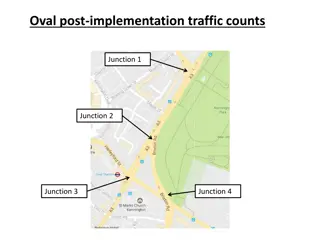 Oval post-implementation traffic counts