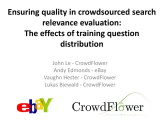 Ensuring Quality in Crowdsourced Search Relevance Evaluation