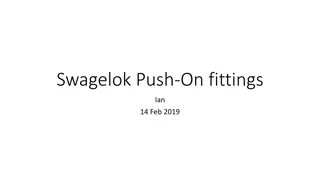 Swagelok Push-On Fittings and Components Overview