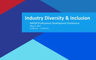 Industry Diversity & Inclusion