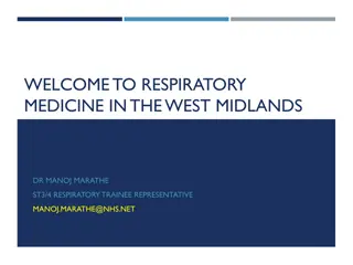 Respiratory Medicine Training in West Midlands Deanery