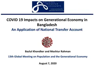 COVID 19 Impacts on Generational Economy in Bangladesh