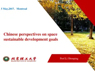 Chinese Perspectives on Sustainable Development of Outer Space