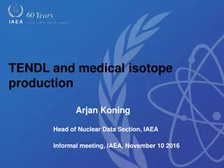 TENDL and medical isotope  production