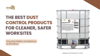 The Best Dust Control Products for Cleaner, Safer Worksites