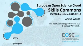 European Open Science Cloud Skills Commons