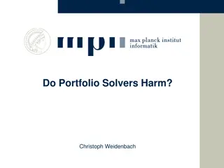 Do Portfolio Solvers Harm?