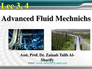 Pressure Gradient and Equilibrium in Fluid Mechanics