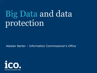 Big Data and Data Protection Overview