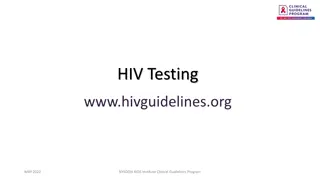 HIV Testing