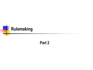 Rulemaking