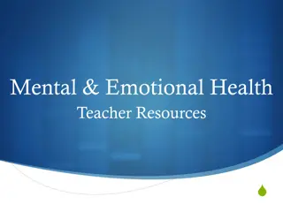 Mental & Emotional Health