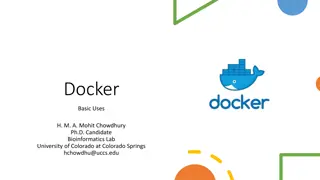 Introduction to Docker: Operating System for Containers