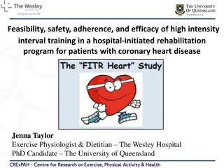 High Intensity Interval Training in Hospital-Based Cardiac Rehabilitation