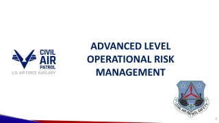Advanced Level Operational Risk Management