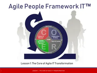 Agile People Framework IT