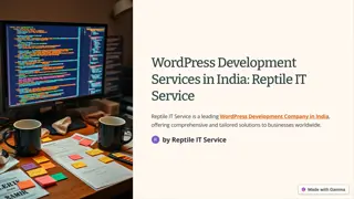 Expert WordPress Development Services in India | Build Scalable & Engaging Websi