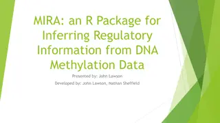 Inferring Regulatory Information from DNA Methylation Data