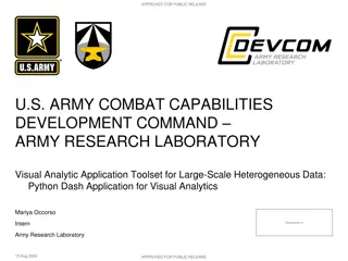 Visual Analytic Application Toolset for Large-Scale Heterogeneous Data