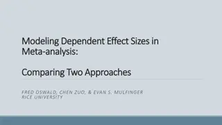 Modeling Dependent Effect Sizes in Meta-Analysis: Comparing Two Approaches