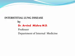 Overview of Interstitial Lung Disease and Causes