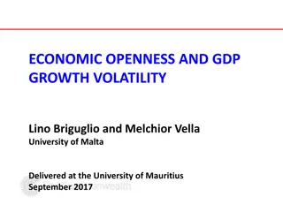 Economic Openness and GDP Growth Volatility Analysis