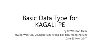 Basic Data Type for