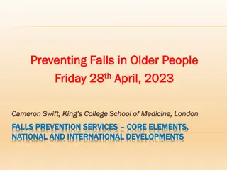 Preventing Falls in Older People: Core Elements and Effective Strategies