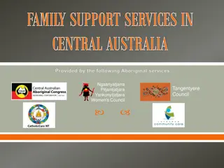 Family Support Services in Central Australia