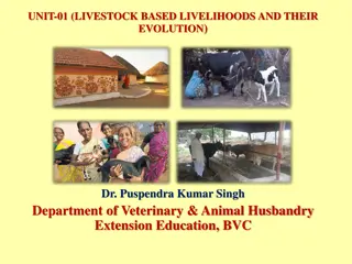 Evolution of Livestock-Based Livelihoods