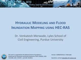 Hydraulic Modeling and Flood Inundation Mapping