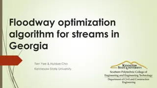 Optimization Algorithm for Floodway Management