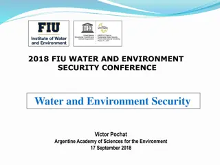 Water Security in International Agreements