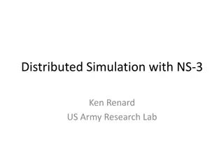 Distributed Simulation with NS-3