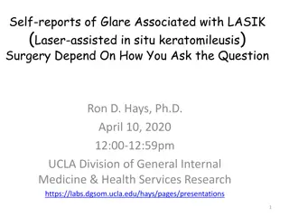 Glare Associated with LASIK Surgery: Patient Perception Analysis