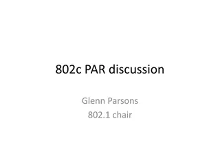 802c PAR discussion