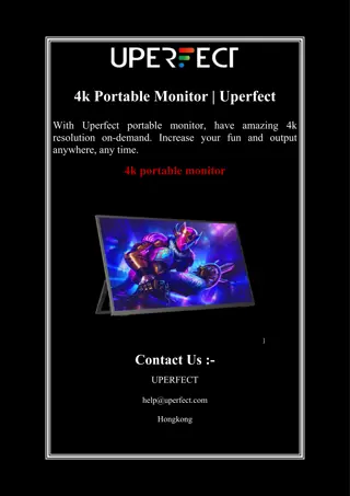 4k Portable Monitor | Uperfect