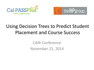 Using Decision Trees for Student Placement and Success Prediction