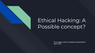 Examining Ethical Hacking Frameworks