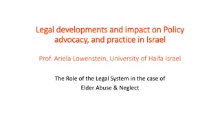 Legal Developments Impacting Elder Abuse in Israel