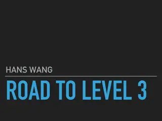 Hans Wang Road to Level 3 - China Region Judge Conference Program