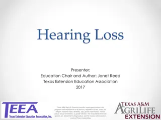 Hearing Loss: Facts, Progression, and Signs